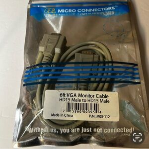 Gray‎ VGA Monitor Cable